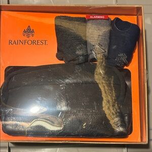 Rainforest Black and Navy Travel Set